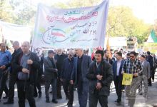 گزارش تصویری آزمون مراسم 13 آبان